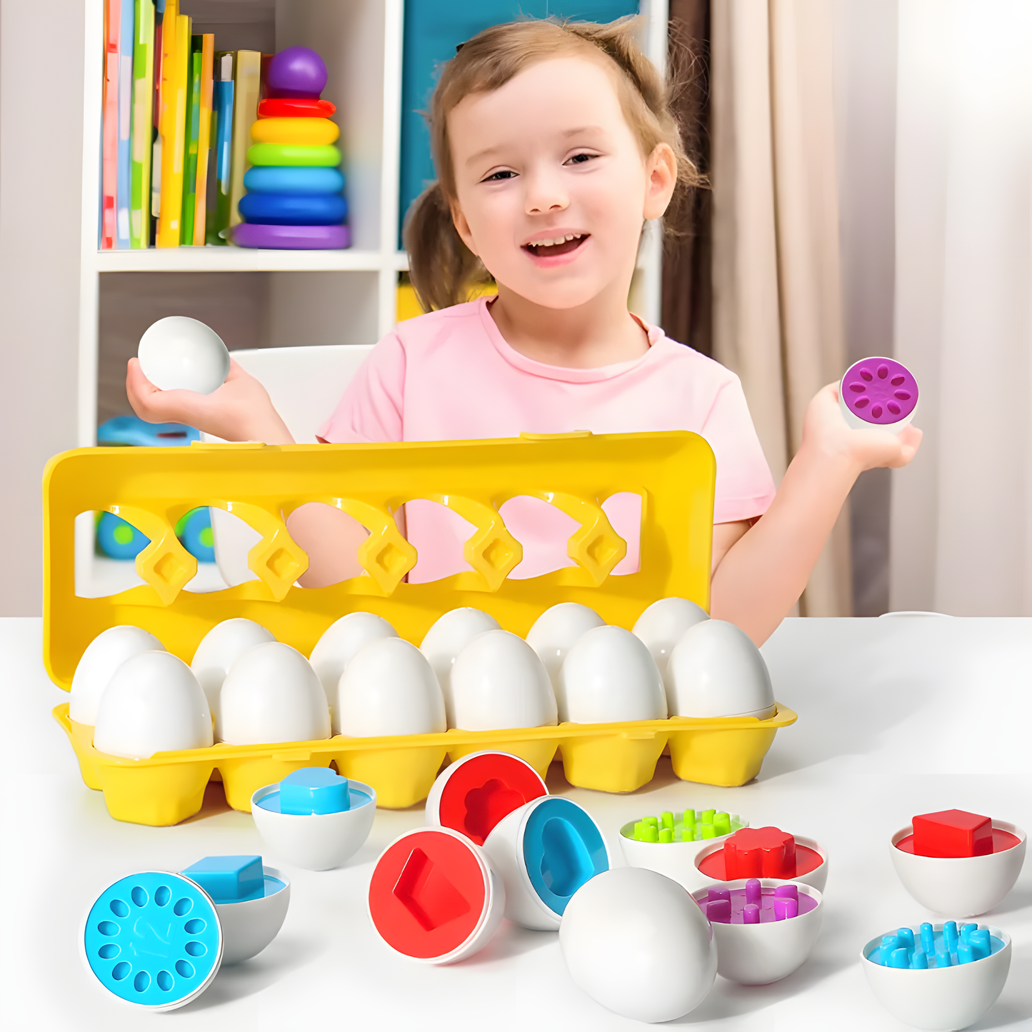 Matching Eggs Toy